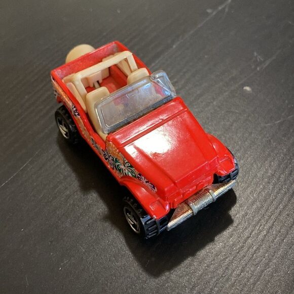 Vintage Hot Wheels 1990 Jeep Floral - Picture 2 of 5